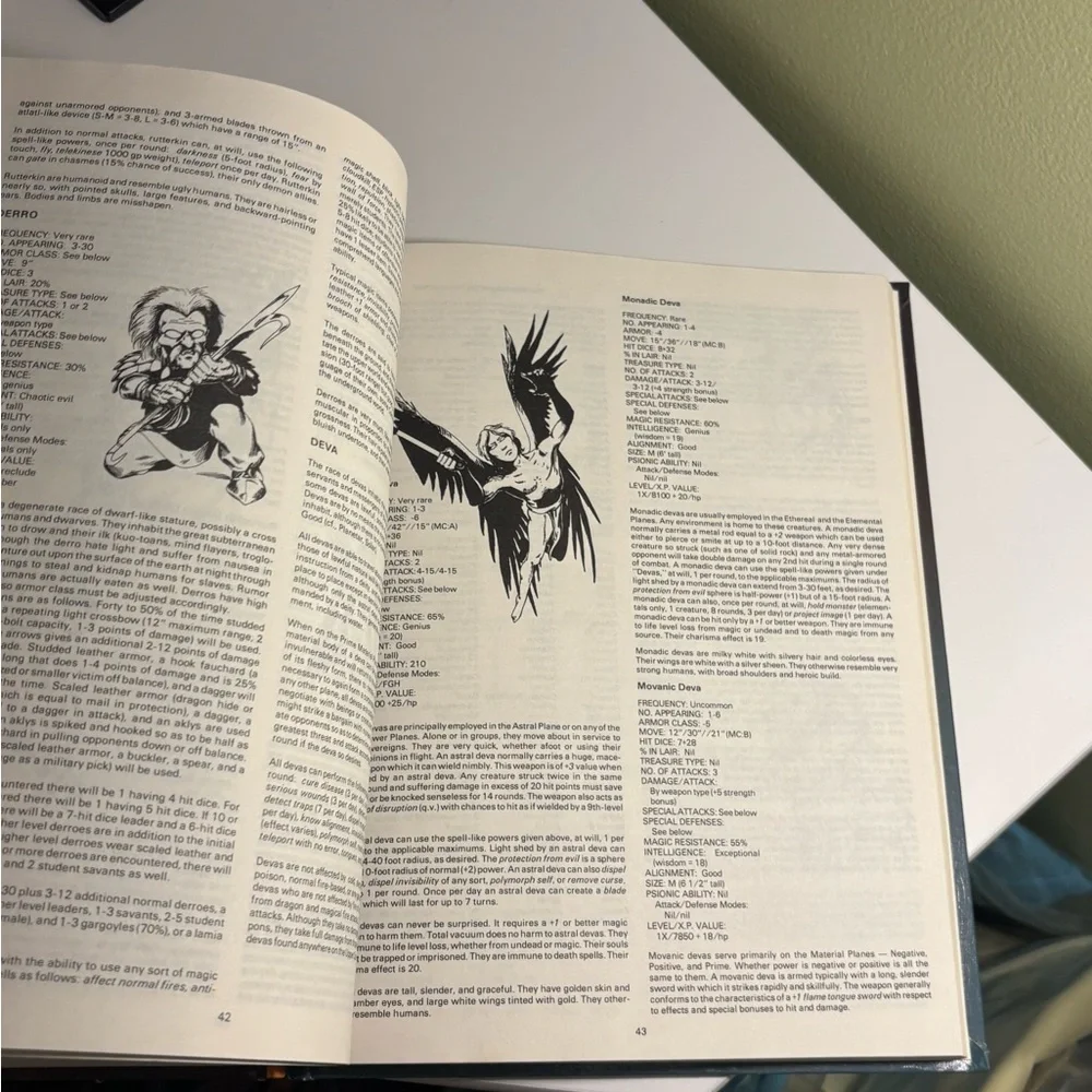 First Edition Advanced Dungeons & Dragons Monster Manual II